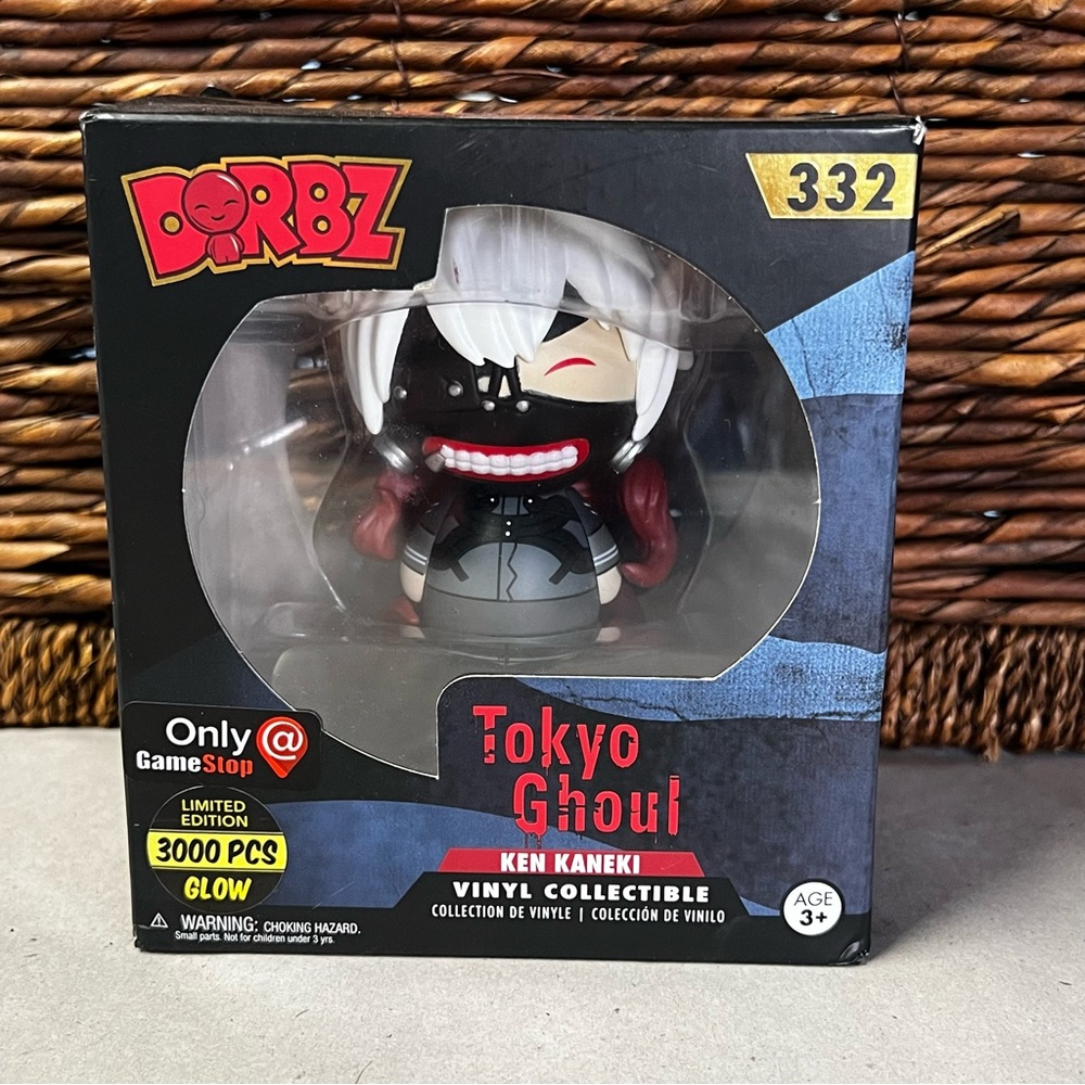 Funko Dorbz Ken Kaneki Tokyo Ghoul Glow in the Dark Limited Edition Figurine